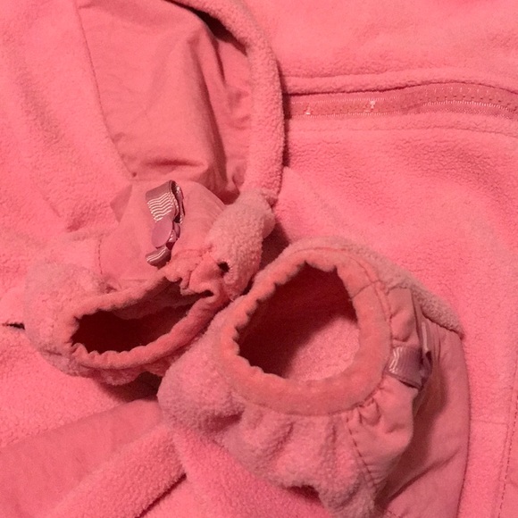 The North Face Pink Zip Up Jacket - Picture 6 of 8